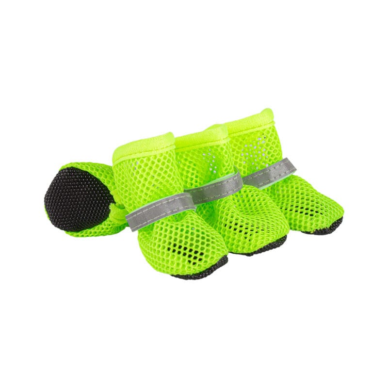Mesh Dog Shoes Anti-Slip Reflective Paw Protection Boots - view 8