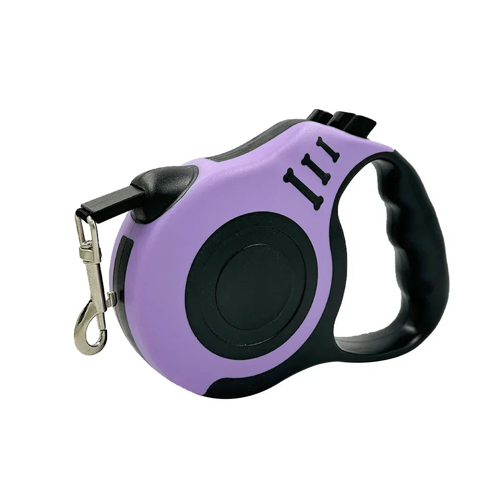 Automatic Retractable Dog Leash with One Button Brake System