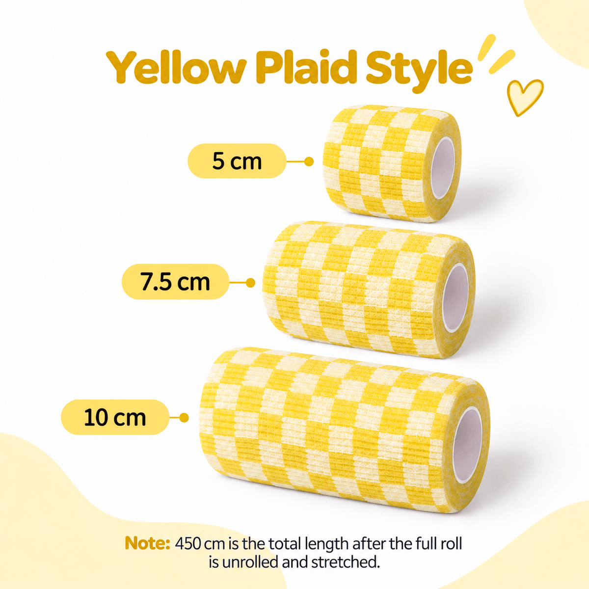 Self-Adhesive Pet Bandage Wrap for Dogs & Cats
