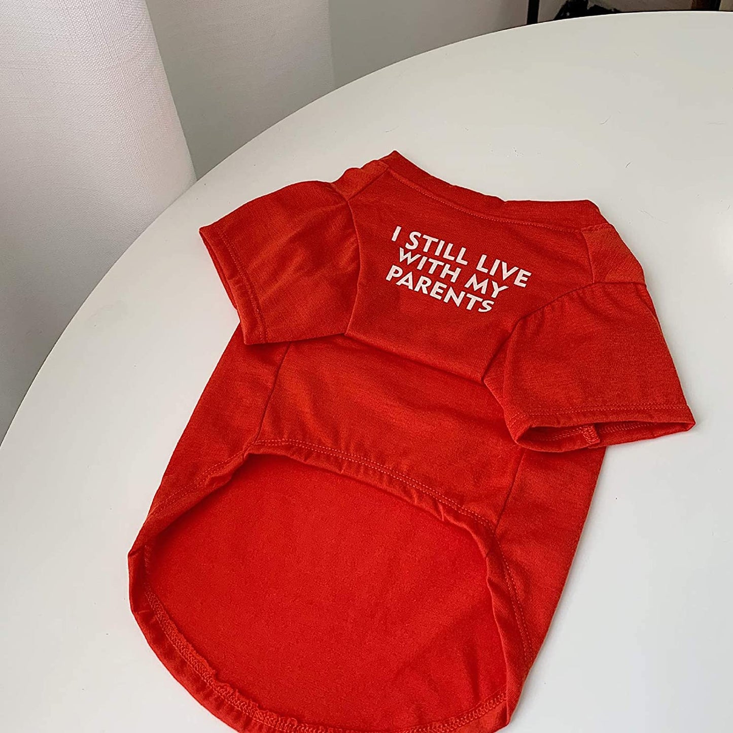 Soft dog T-shirt for small and medium dogs by Noblias, featuring a comfortable fit and casual style for pets.