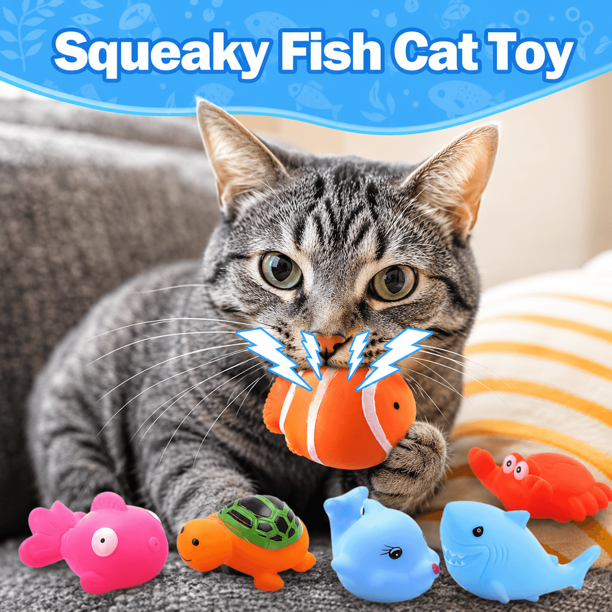 Portable Foldable Pet Pool for Cats and Dogs with Floating Toys