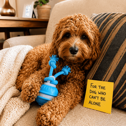 Smart Interactive Dog Ball Toy, Automatic Rolling Rope Toy