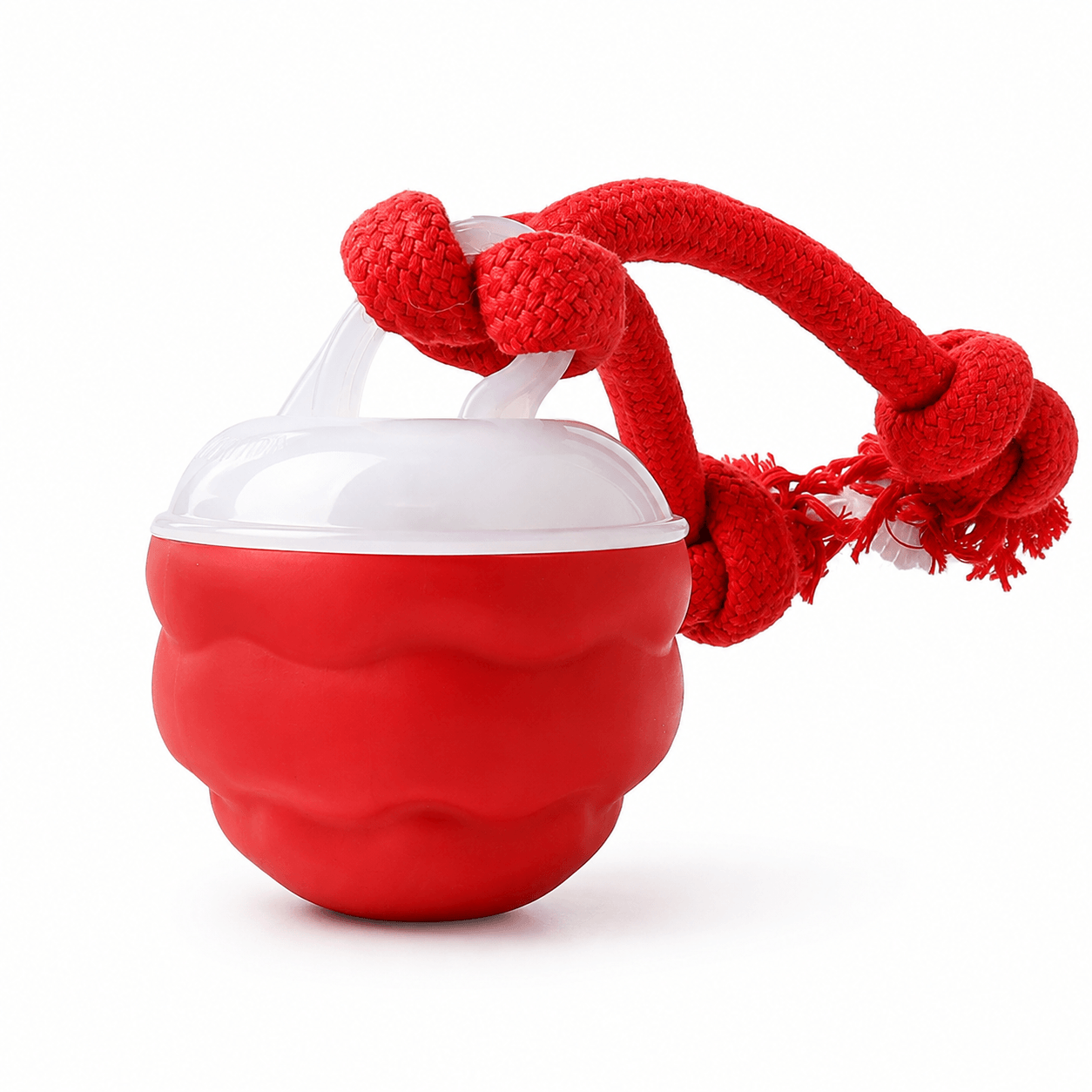 Smart Interactive Dog Ball Toy, Automatic Rolling Rope Toy