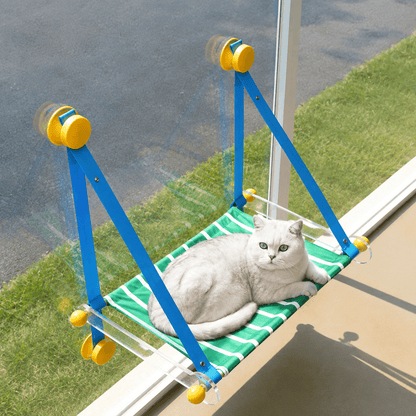 Foldable Window Cat Hammock & Suction Cup Cat Perch