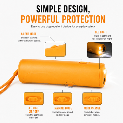 Portable Dog Deterrent Device