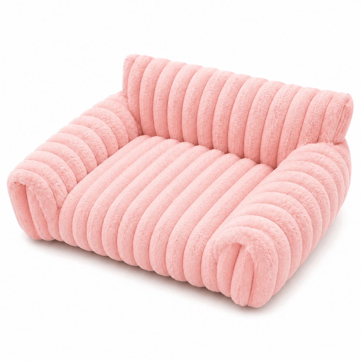 Plush Sofa Pet Bed for Cats & Dogs