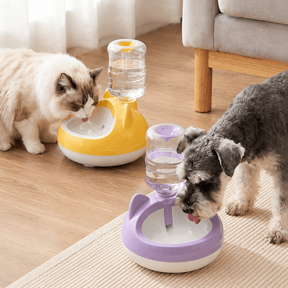 Automatic Self-Refill Gravity Water Bowl for Cats and Dogs