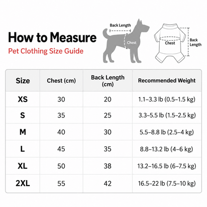 Denim-Style Vest for Dogs & Cats