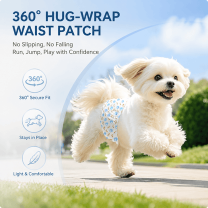 Disposable Dog Diapers for Male & Female Dogs & 10 Pack