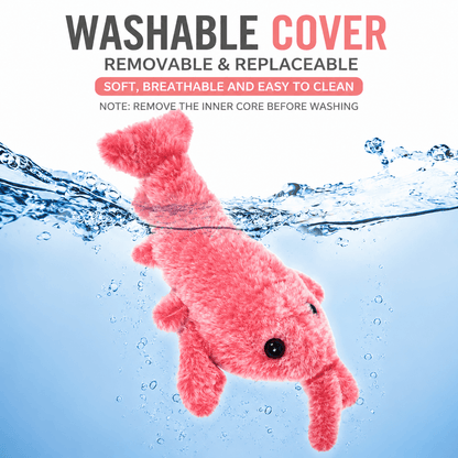 Interactive Lobster Pet Toy & Moving Wiggle Toy for Cats & Dogs