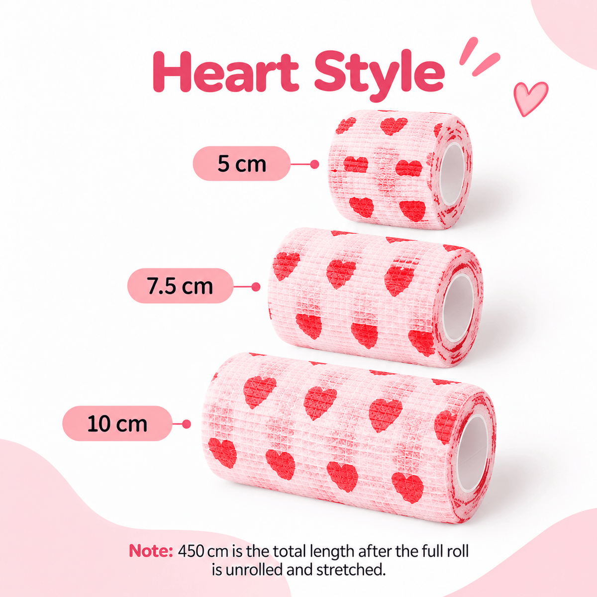 Self-Adhesive Pet Bandage Wrap for Dogs & Cats