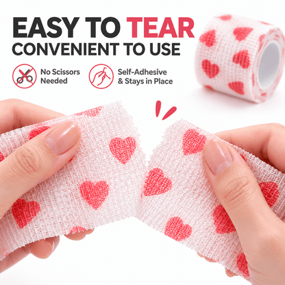 Self-Adhesive Pet Bandage Wrap for Dogs & Cats