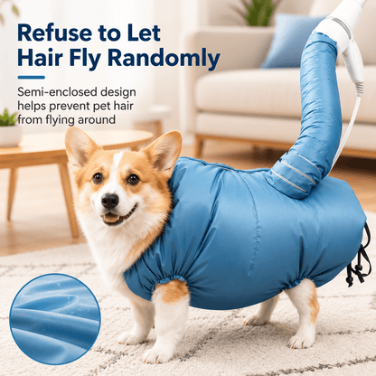 360° Hands-Free Pet Drying Bag