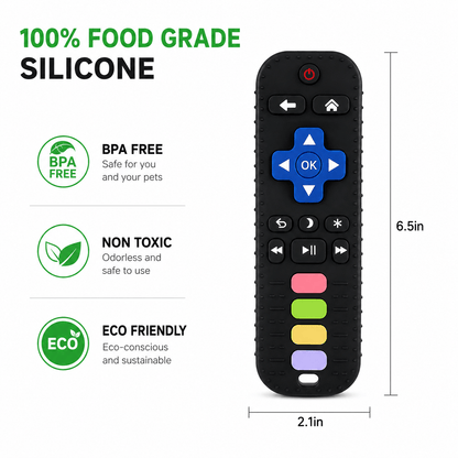 Silicone TV Remote Dog Chew Toy