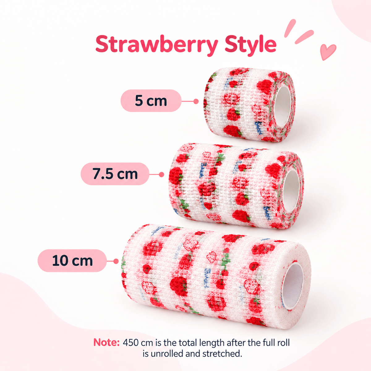 Self-Adhesive Pet Bandage Wrap for Dogs & Cats