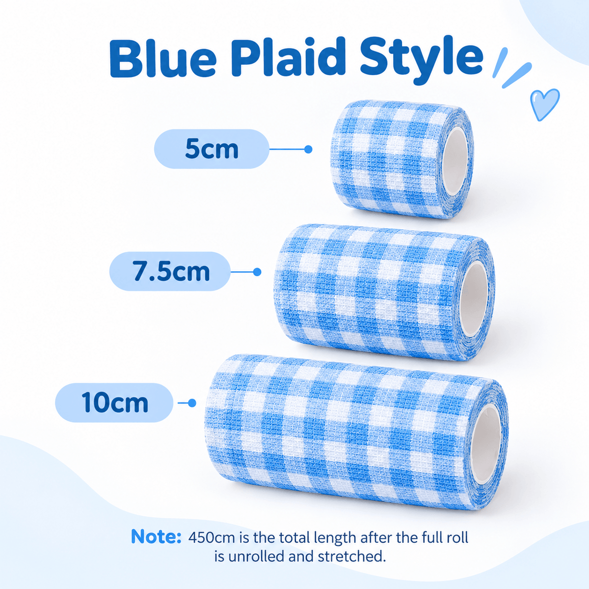 Self-Adhesive Pet Bandage Wrap for Dogs & Cats