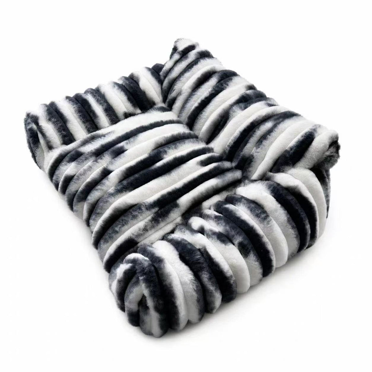 Plush Sofa Pet Bed for Cats & Dogs