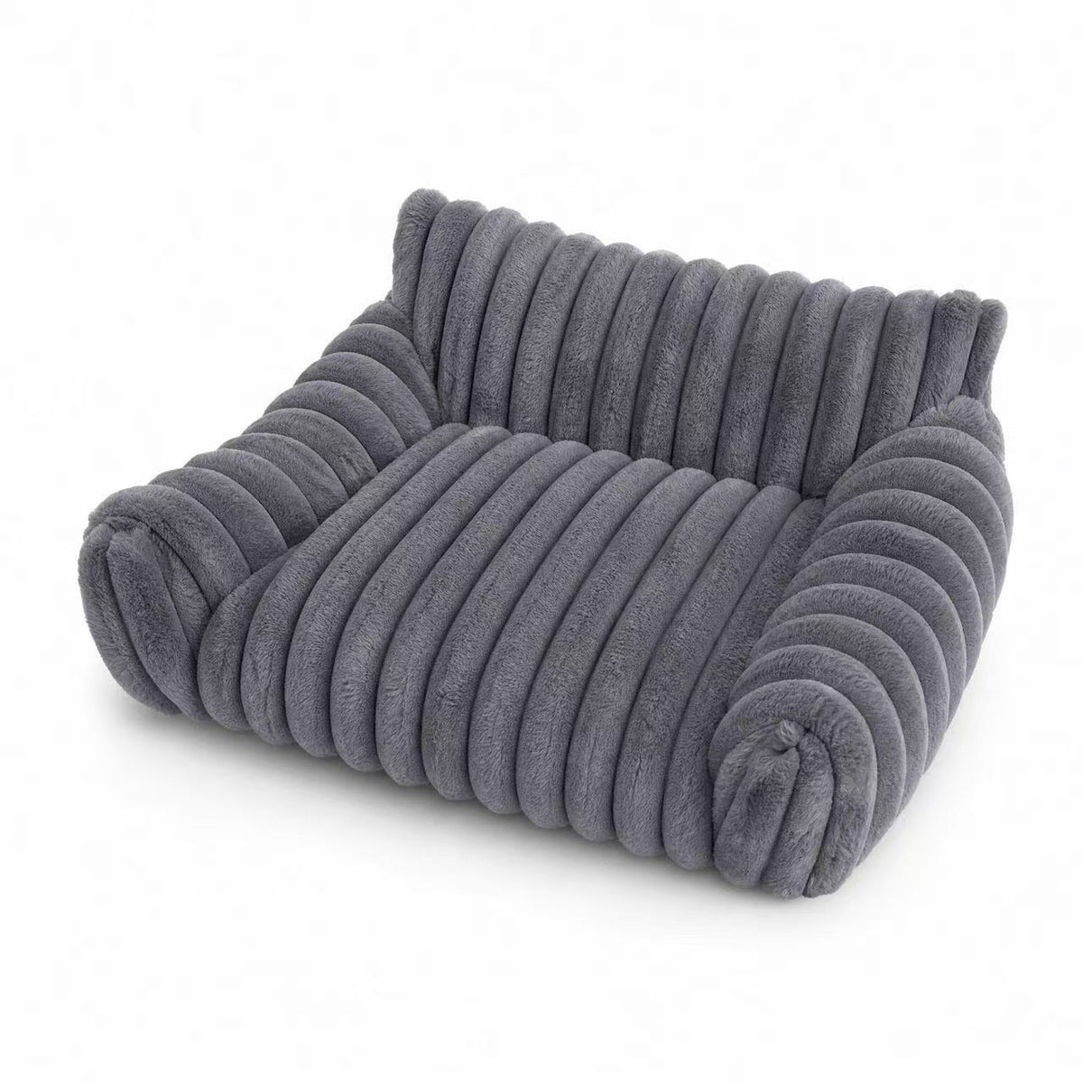 Plush Sofa Pet Bed for Cats & Dogs