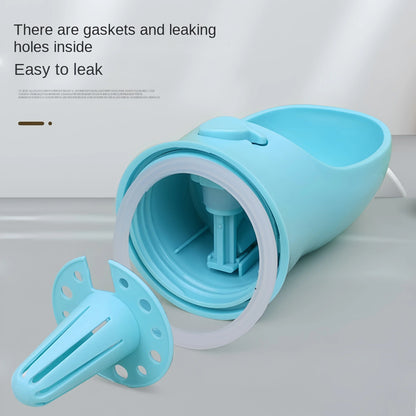 Pet Water Bottle with Food Storage Container