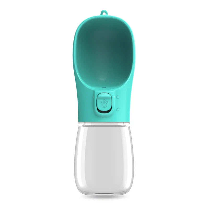 Portable Dog Water Bottle with Built In Bowl
