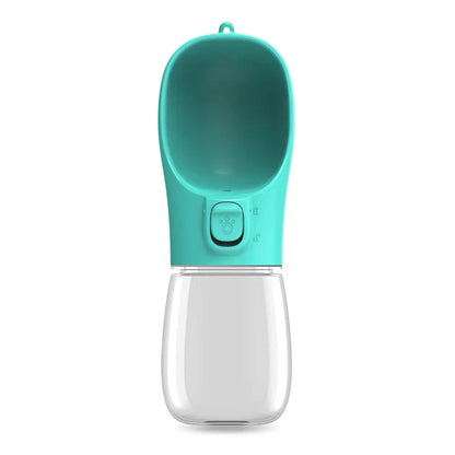 Portable Dog Water Bottle with Built In Bowl