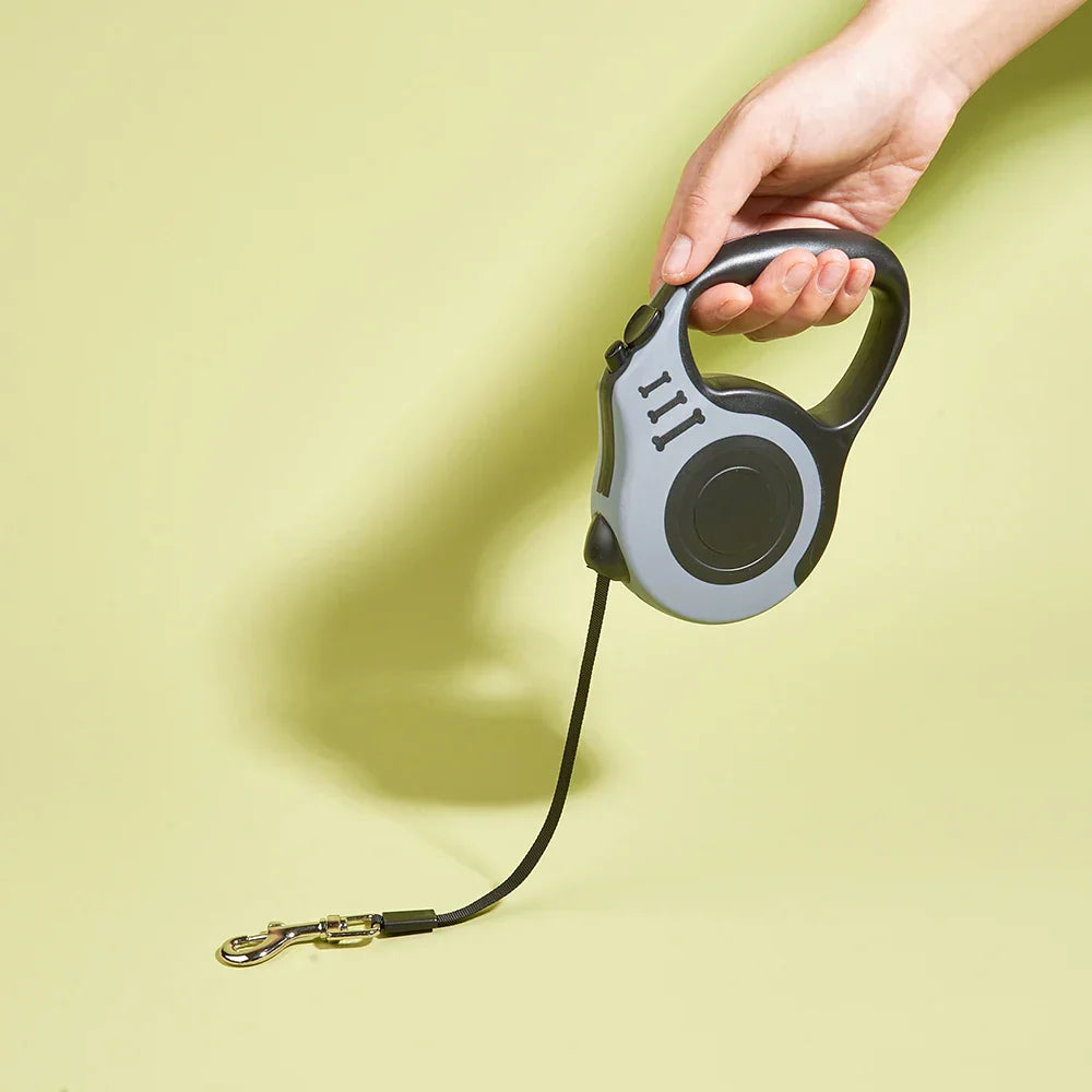 Automatic Retractable Dog Leash with One Button Brake System