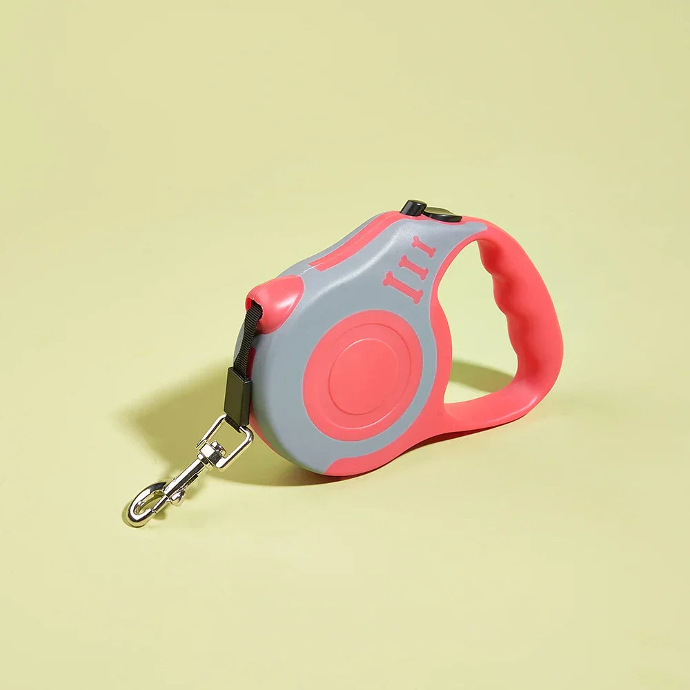 Automatic Retractable Dog Leash with One Button Brake System