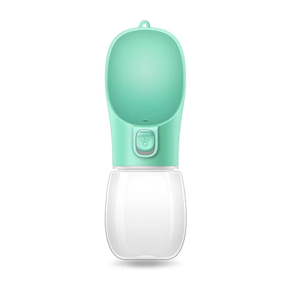 Portable Dog Water Bottle with Built In Bowl
