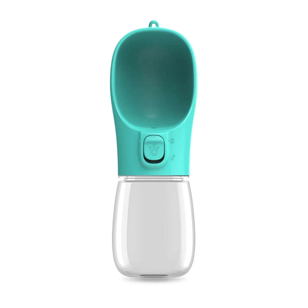 Portable Dog Water Bottle with Built In Bowl