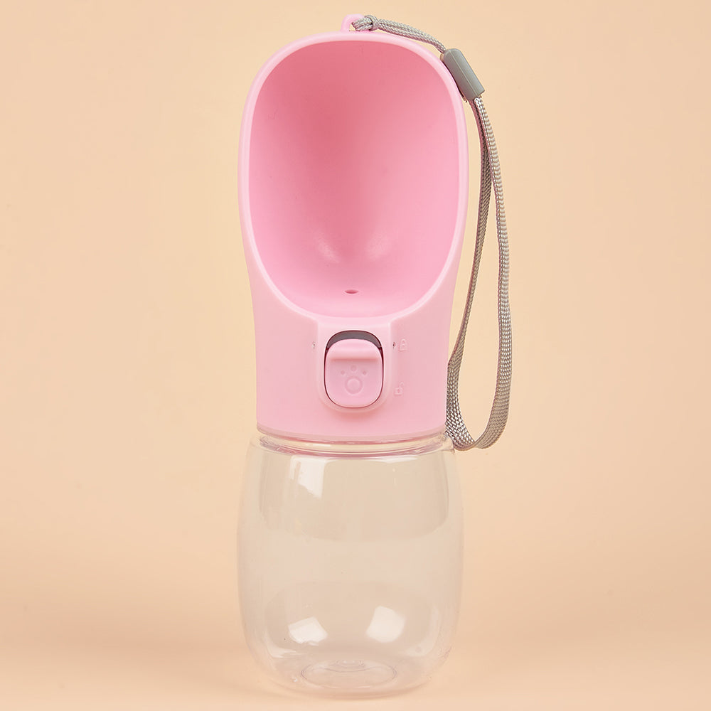 Portable Dog Water Bottle with Built In Bowl
