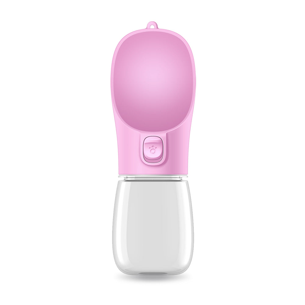 Portable Dog Water Bottle with Built In Bowl