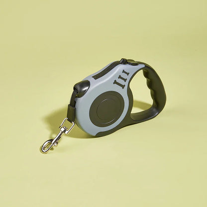 Automatic Retractable Dog Leash with One Button Brake System