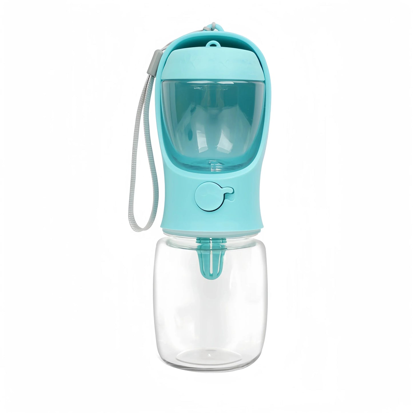 Pet Water Bottle with Food Storage Container
