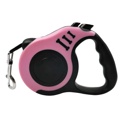 Automatic Retractable Dog Leash with One Button Brake System