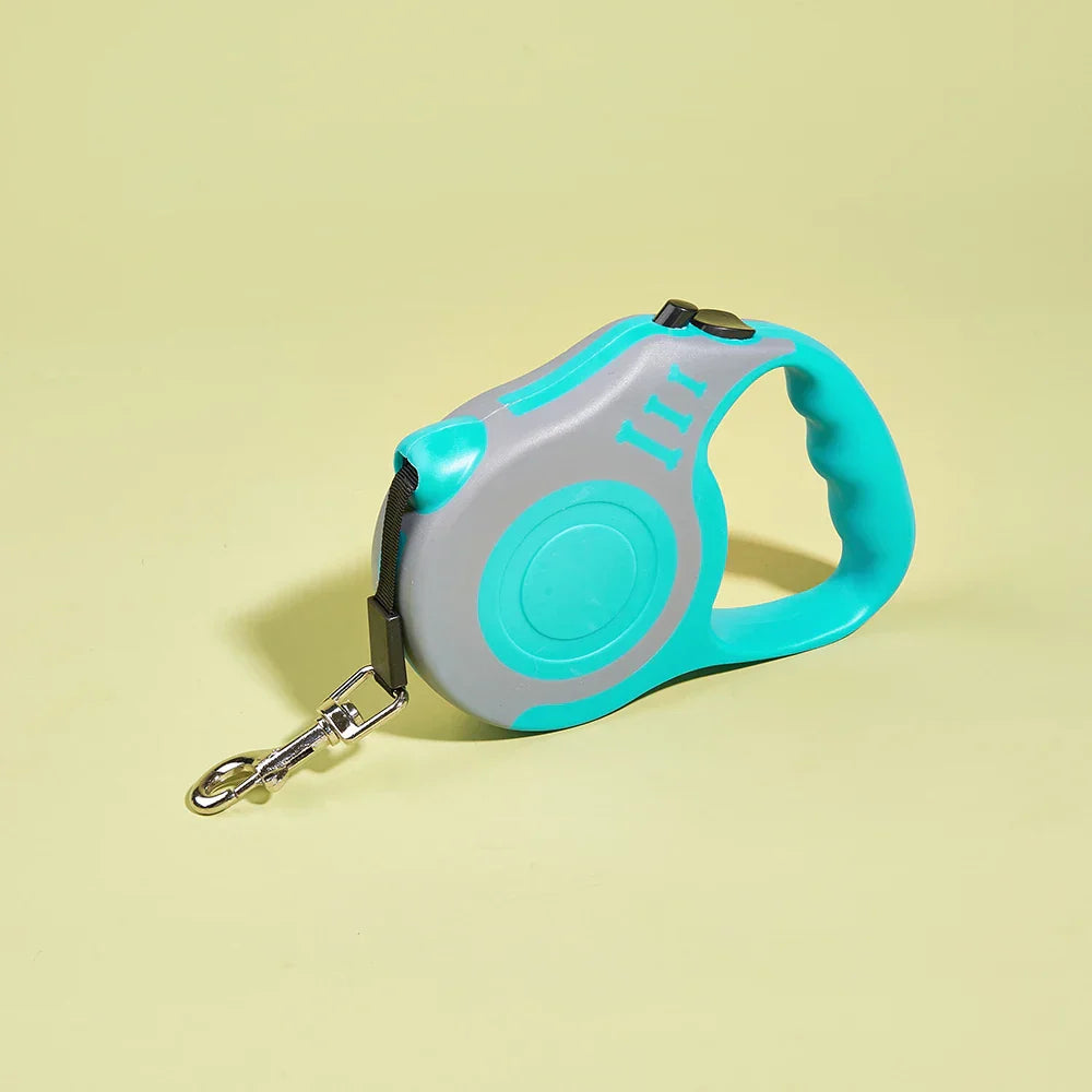 Automatic Retractable Dog Leash with One Button Brake System