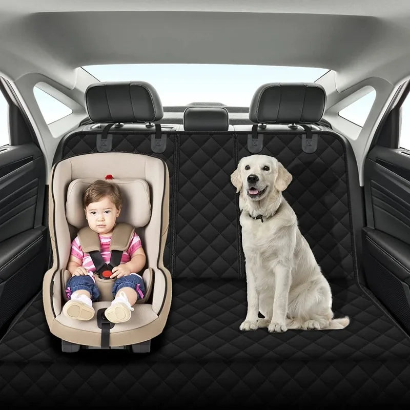Waterproof Dog Car Seat Cover for Back Seat Protection
