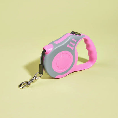 Automatic Retractable Dog Leash with One Button Brake System