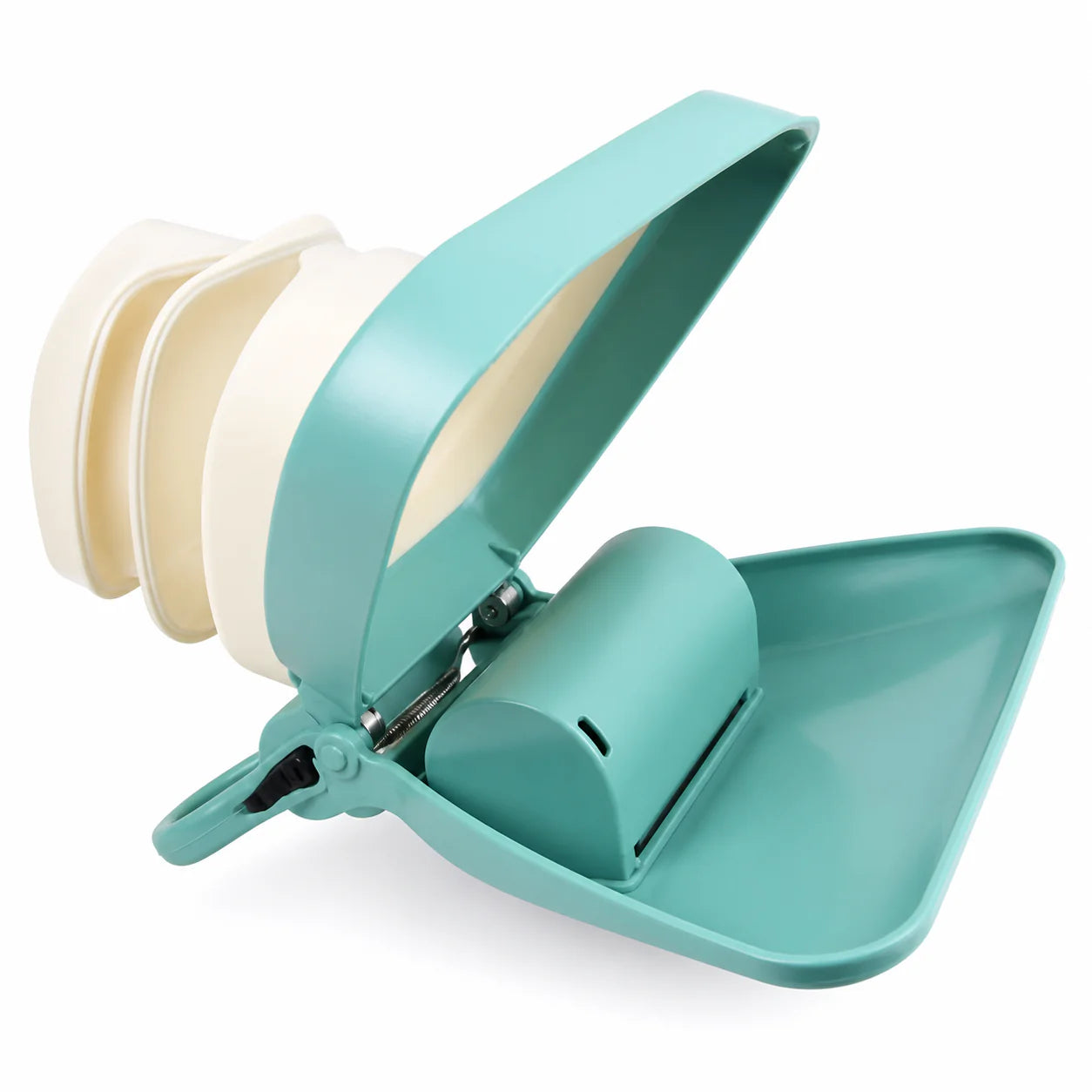 Portable dog pooper scooper feature guide and usage instructions