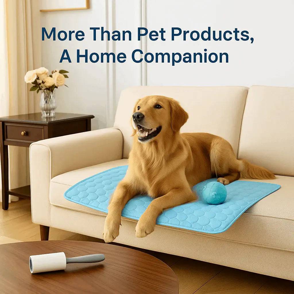 Blue Noblias cooling mat for dogs and cats, XS size, designed to keep pets cool and comfortable.