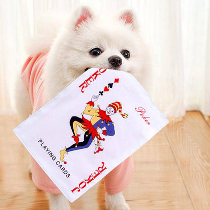 Noblias crinkle newspaper dog toy with textured paper design, soft and safe for small dogs to chew and play with.
