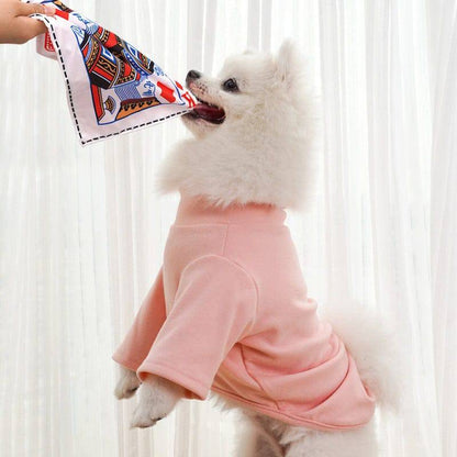 Noblias crinkle newspaper dog toy with textured paper design, soft fabric exterior, and playful appearance for dogs.