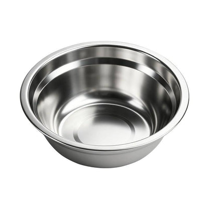Single 20 cm stainless steel bowl from the Noblias elevated dog bowls set.